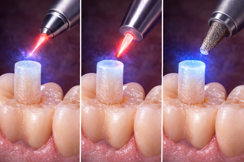 Comparative Study of the Shear Bond Strength of Flowable Composite in Permanent Teeth Treated with Conventional Bur and Contact or Non-Contact Er:YAG Laser