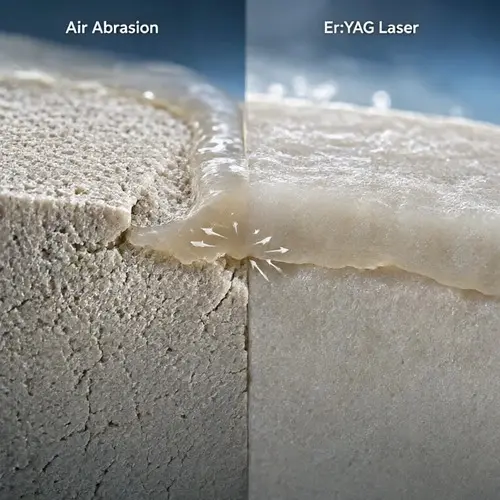 Effect of Air Abrasion and Erbium-Doped Yttrium Aluminum Garnet (Er: YAG) laser preparation on Shear Bond Strength of Composite to Dentin