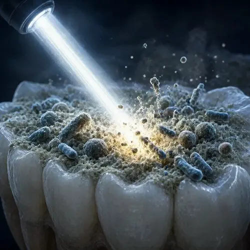 SWEEPS-Assisted Antibacterial Photodynamic Therapy Against Dual-Species Biofilms in Mandibular Molars: An In Vitro Study